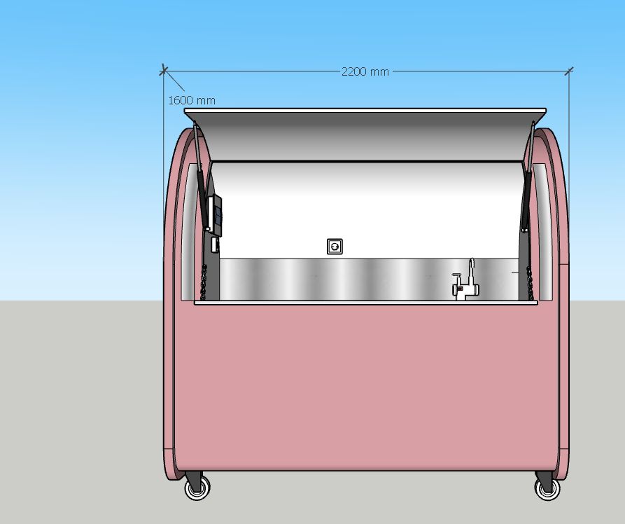 Foodcart Modell 1